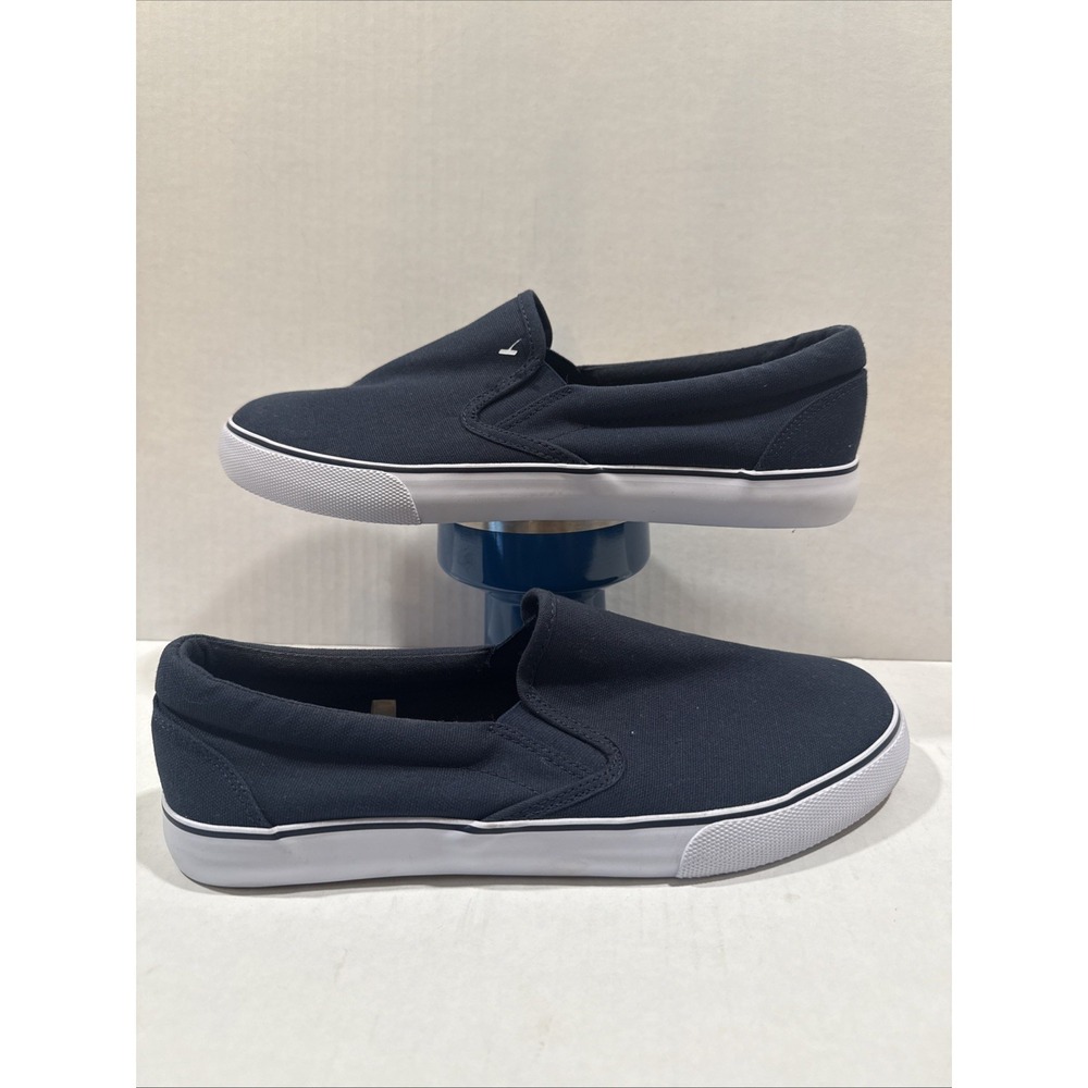 Goodfellow & Co Navy Men's Phillip Twin Gore Sneakers /boat Shoes Size 9.5 NWOT